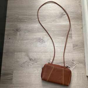 Brown Leather Women’s Crossbody